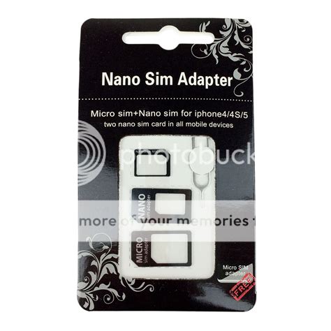 SIM Card Adapter Kit 4 in 1 Nano Micro Standard Size Converter Tray for iPhone | eBay