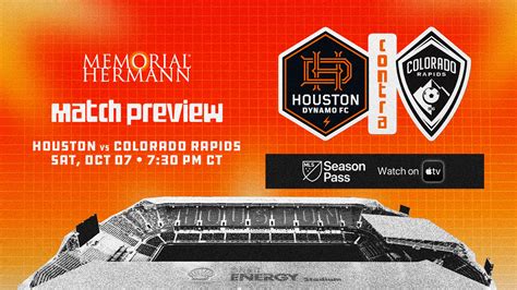 Houston Dynamo FC host Colorado in home regular season finale | Houston ...