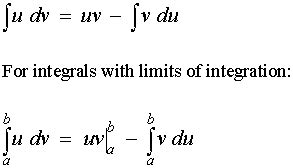 Integration by Parts