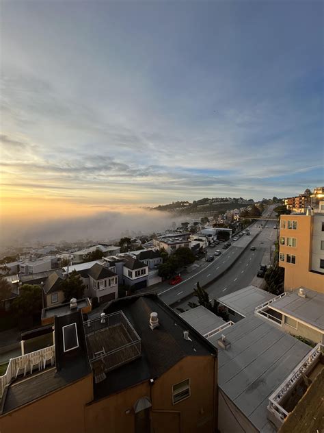 Fog devouring the city : r/sanfrancisco