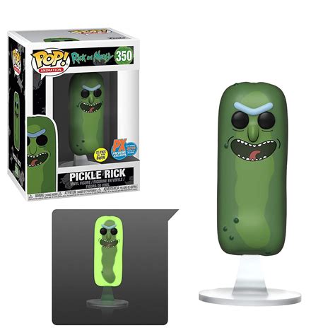 Buy SDCC 2019 POP RICK & MORTY PICKLE RICK GID PX VIN FIG Online at desertcartUAE