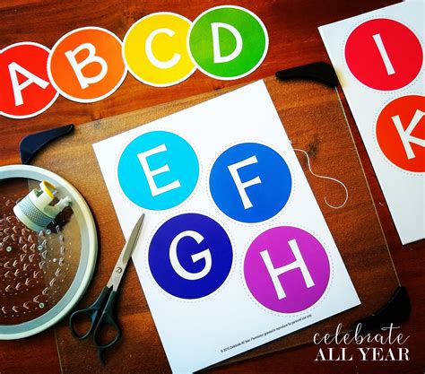 Printable Classroom Alphabet Banner - Etsy