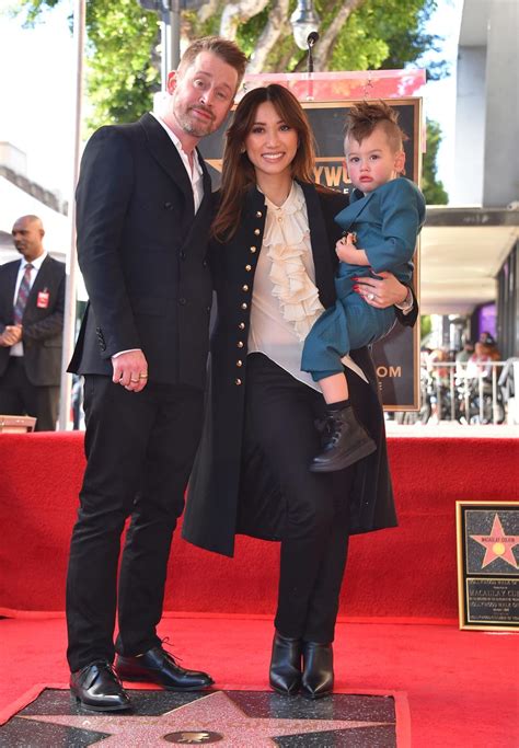 Macaulay Culkin receives star on the Walk of Fame with support of Brenda Song, their 2 sons