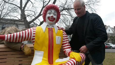 Vandalized Ronald McDonald Statue Replaced