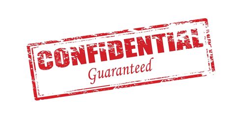 Confidential Guaranteed Confidential Secret Stamp Vector, Confidential ...