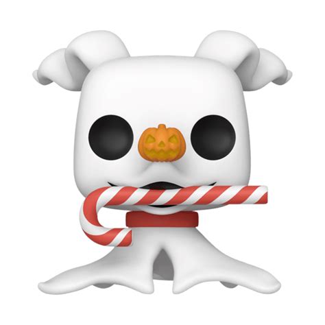 Zero With Candy Cane (1384): Nightmare Before Christmas 30th Pop Vinyl | Pop Vinyl | Free ...