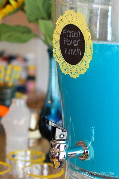 DIY Frozen Fever Party Ideas | Food, Décor & More - Raising Whasians