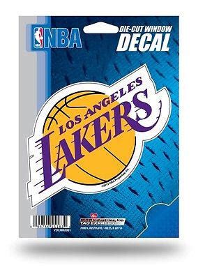 Los Angeles Lakers 5" x 5" Die-Cut Decal Window, Car or Laptop! – Hub City Sports