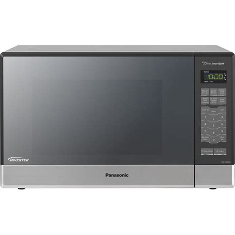 Panasonic 1.2-cu ft 1200-Watt Countertop Microwave (Stainless Steel) at ...