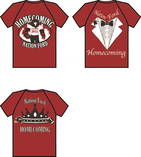 Digital Art & Design: 2015 Homecoming Shirt Designs