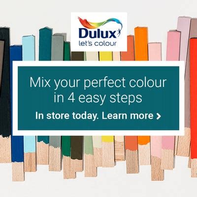 Paint mixing | Colour mixing service with Dulux | Wickes