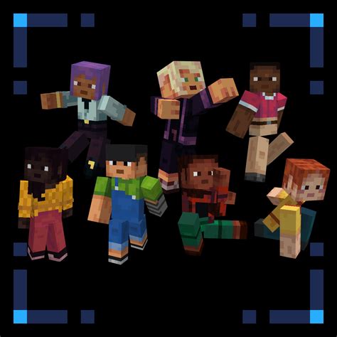 Recreated Default Skins! Minecraft Skin