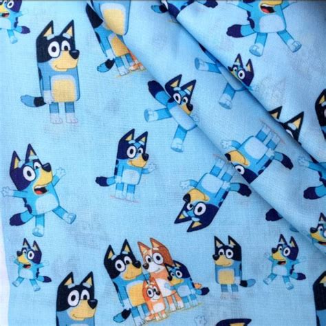 Bluey Crib Toddler Bedding Bluey Cartoon Sheet Fitted - Etsy Finland