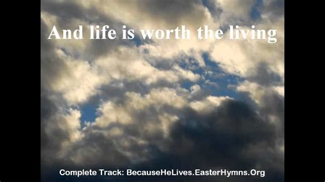 because he lives hymn lyrics - YouTube