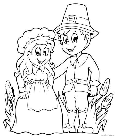 Harvest Corn Coloring Pages