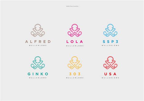 Lola Mullen Lowe branding on Behance