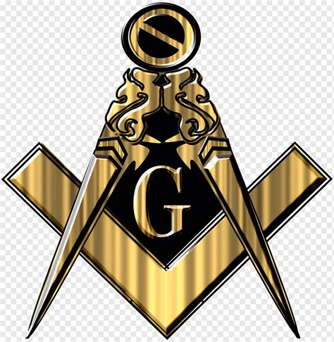 Gold and black G logo illustration, Masonic symbols Freemasonry Grande Loja Masonic lodge ...