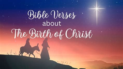 Bible Verses | Birth of Jesus Christ | Nativity of the Messiah - YouTube