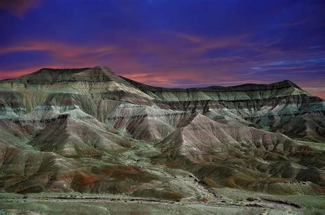 Painted Mountains Photograph by Renee Hardison - Fine Art America