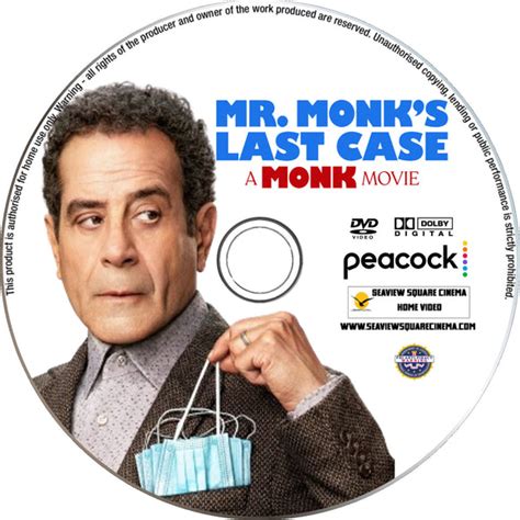 Mr. Monk's Last Case: A Monk Movie [DVD] [DISC ONLY] [2023] - Seaview Square Cinema