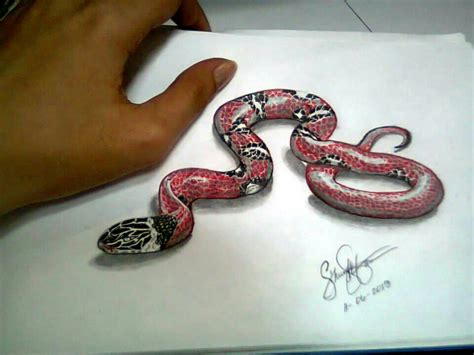 Snake Pencil Drawing at GetDrawings | Free download