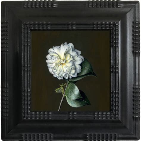 white-camellia-oil-painting - REBECCA LUNCAN