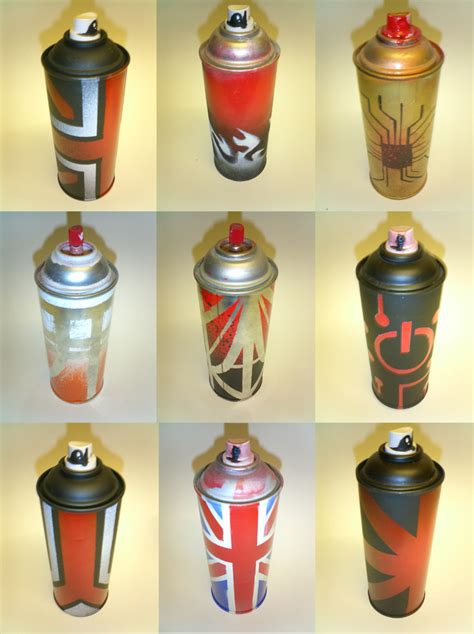Graffiti Spray Cans by deathbyarchitecture on DeviantArt