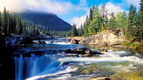 Download Nature Waterfall HD Wallpaper
