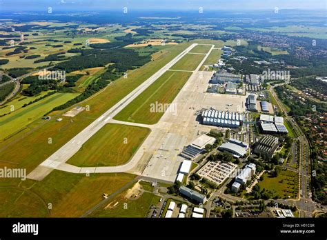 airport Dresden, 20.06.2016, aerial view, Germany, Saxony, Dresden ...