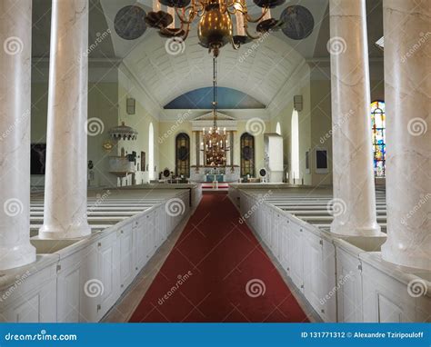 Images of the Interior of the Cathedral of Oulu Editorial Photography - Image of faith ...