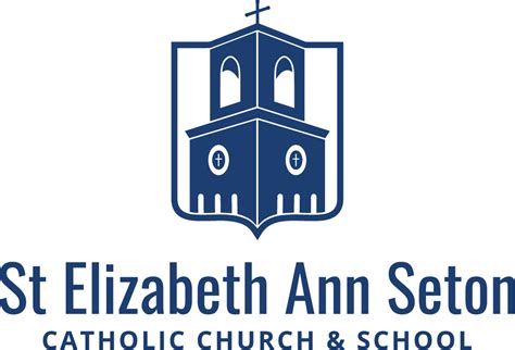 Looking for the fonts in this logo for St. Elizabeth Ann Seton Catholic ...