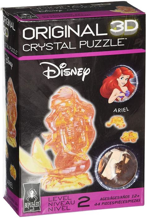 Original 3D Crystal Puzzle – Ariel – Homefurniturelife Online Store