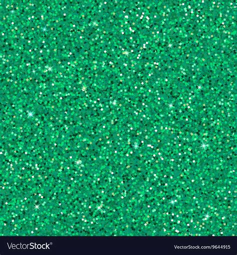 Emerald Green Glitter Background