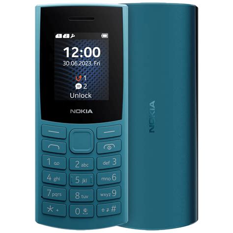 Buy NOKIA 106 4G 2023 (128MB, Dual SIM, Ocean Blue) Online - Croma