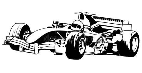 Race Car Outline Clip Art