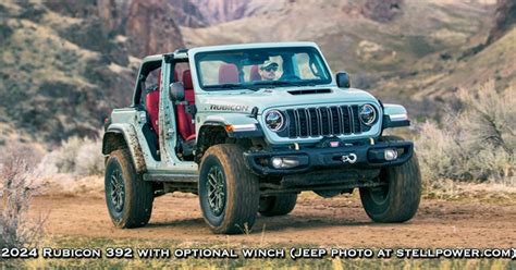 2024 Jeep Wrangler unveiled with bigger screens, quicker electrons, new ...