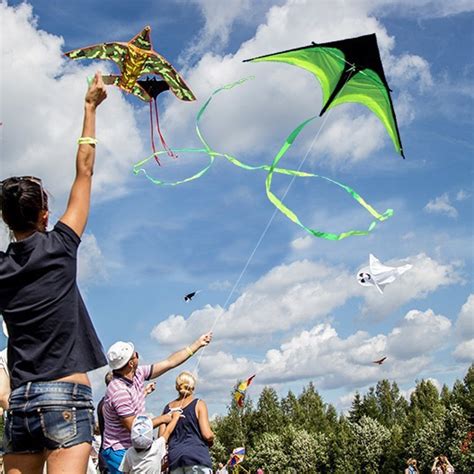 2020 160cm Super Huge Kite Line Stunt Kids Kites Toys Kite Flying Long ...