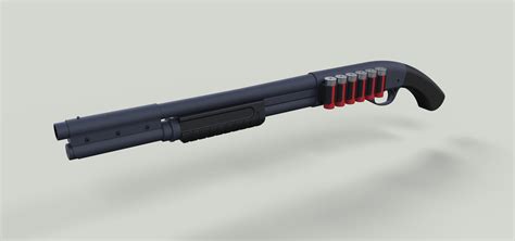 shotgun 3D model Shotgun | CGTrader