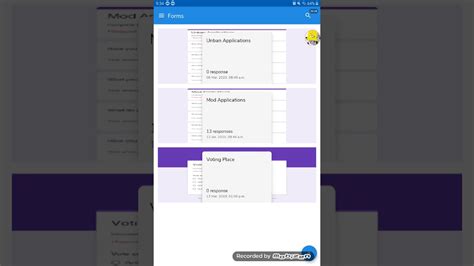 Discord Mod Application Template Google Forms