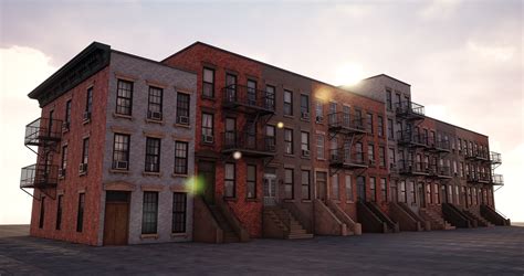 Generic Buildings New York 2 | 3D model | 3d model, Generic, New york