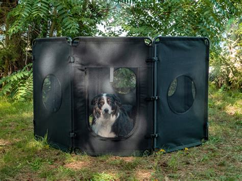 Dog fence / dog enclosure, foldable | Camping with Dogs, Dog Camping ...