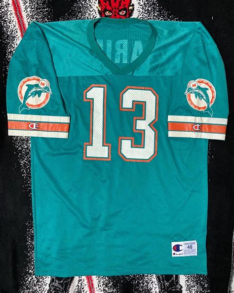 Vintage Vintage 90’s Miami Dolphins Dan Marino Nfl Jersey Champion ...