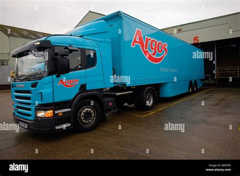 Argos delivery truck hi-res stock photography and images - Alamy