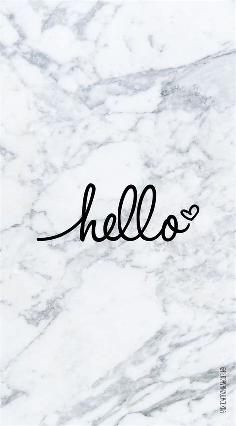 Hello Wallpaper