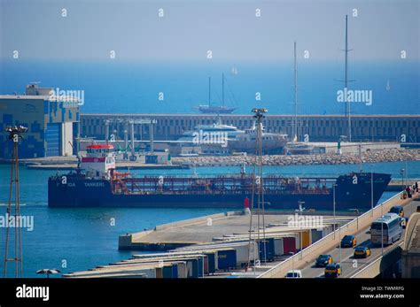 Barcelona port Stock Photo - Alamy