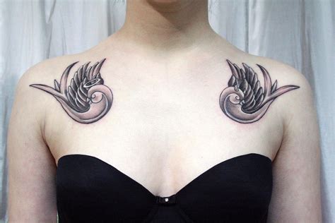 Old School Swallow Tattoo by 2Face-Tattoo on DeviantArt