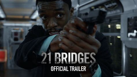 21 Bridges Movie trailer |Teaser Trailer