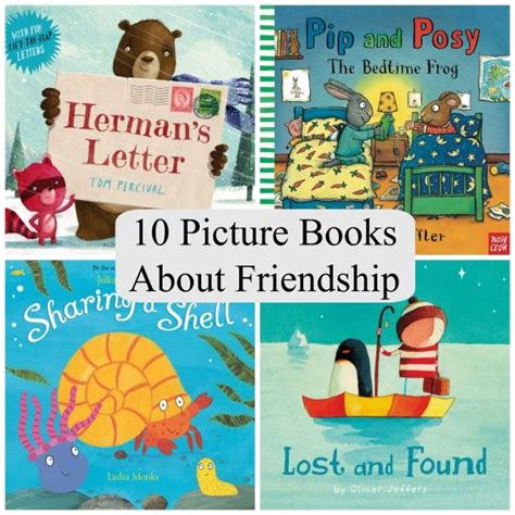 10 Picture Books About Friendship | Picture book, Friendship activities ...