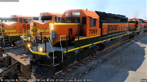 Transport Fever 2 | EMD SD40-2 Diesel Locomotive | BNSF H1 Livery | Let's Play | Gaming Video HD ...