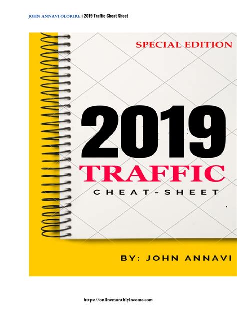 Traffic Cheat Sheet | PDF | Search Engine Optimization | World Wide Web